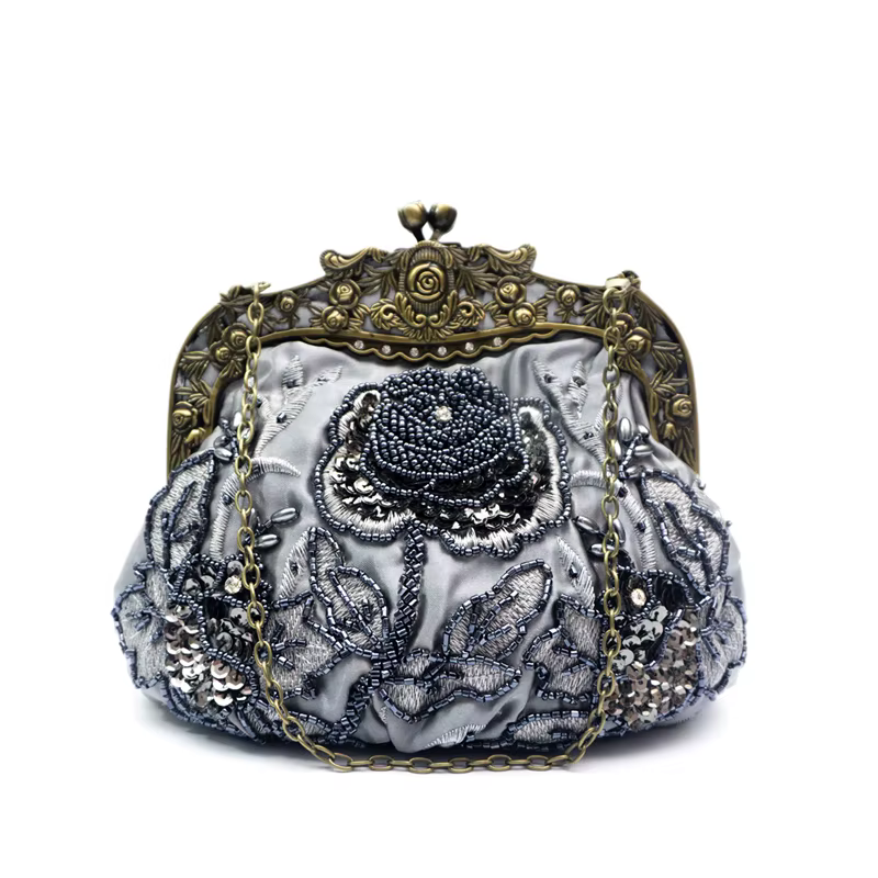 Sac à main rétro polyvalent Hanfu Qipao pour femme, sac à bandoulière oblique, sac de dîner de style