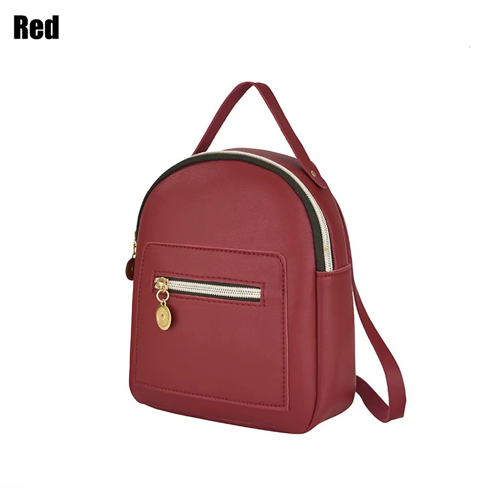 Mini sac à dos étanche pour petite entreprise, sac de jour en PU pour fille, sac initié