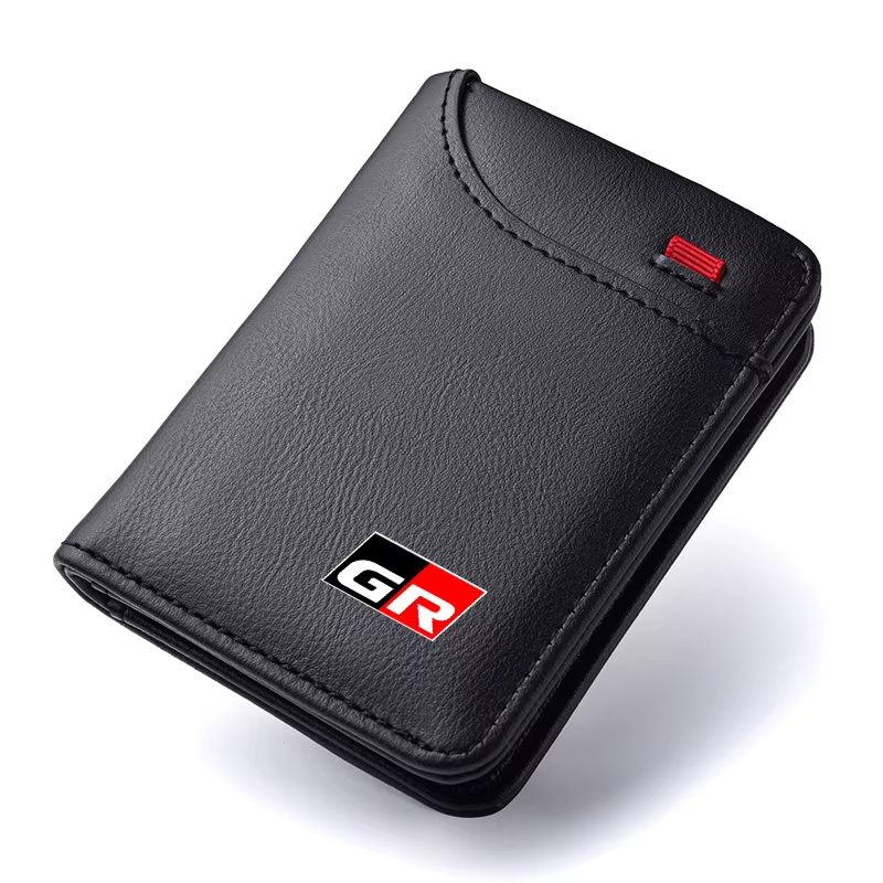 Sac de documents de conduite en cuir PU, porte-cartes d'identité, porte-passeport, pochette pour car