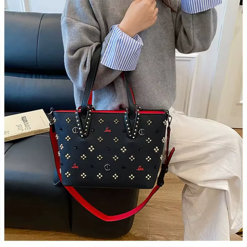 Sac fourre-tout tendance pour femme, style européen et américain - Sac bandoulière polyvalent pour l