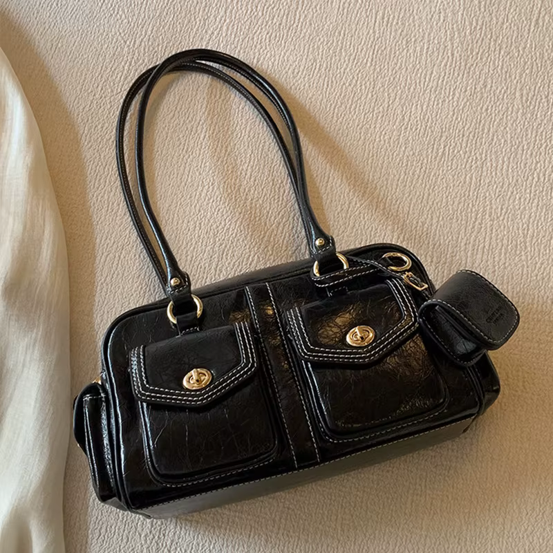 Sacs Boston de luxe, nouveaux sacs à main pour femmes, sacs à main tendance et polyvalents pour les