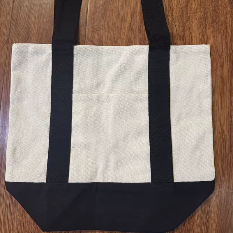 Grand sac fourre-tout en toile, écologique, réutilisable, pour les courses, sac à main tendance, pou