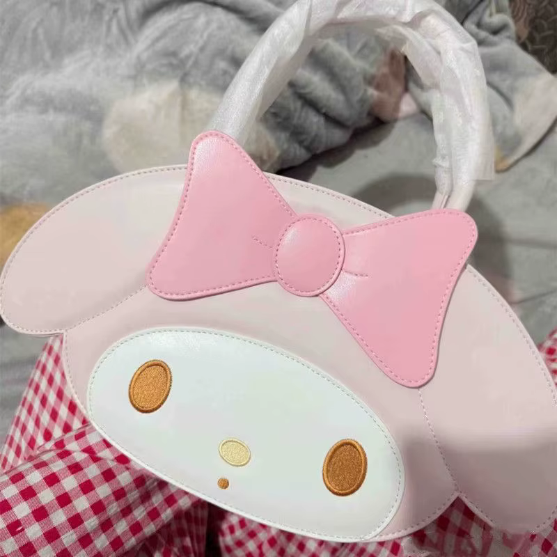Sac à main Kawaii My Melody, sac à main mignon de dessin animé, sac à bandoulière japonais et coréen