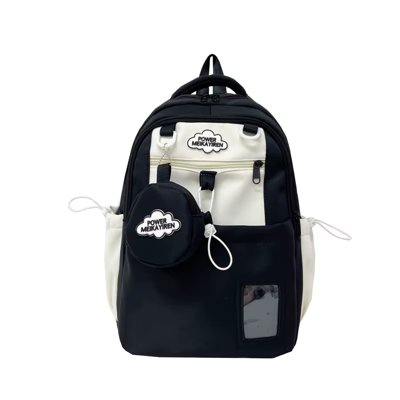Sac à dos de Style japonais, grande capacité, tissu Composite, multicolore en option, pour étudiant,