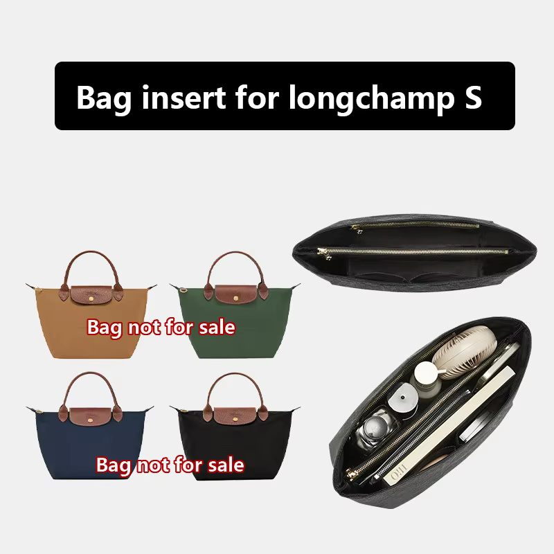 Insert de sac pour ordinateur portable Longchamp, organisateur de sac, support de sac léger, accesso