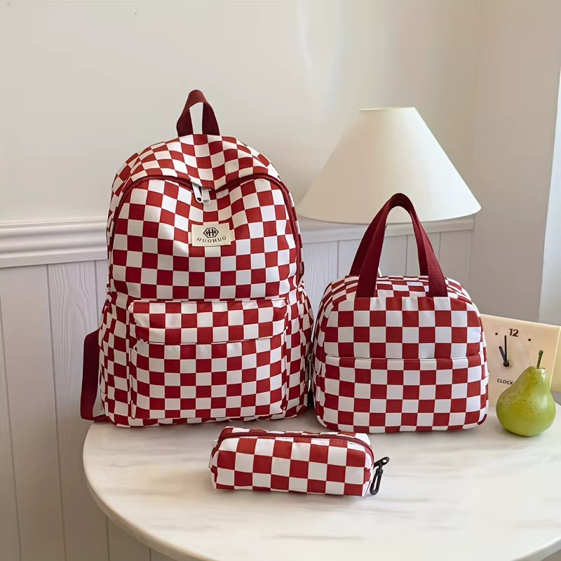 Sac à dos en tissu de haute qualité pour femme, cartable, grande capacité, sac de voyage, saison sco