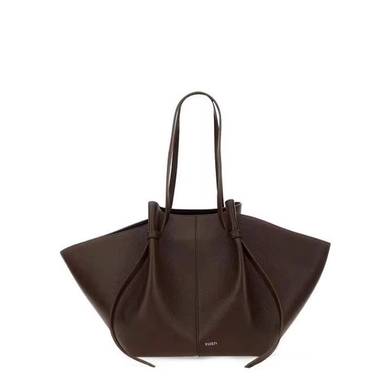 Yuzefi femmes sac à bandoulière couleur unie en cuir léger Design de luxe de haute qualité grande ca
