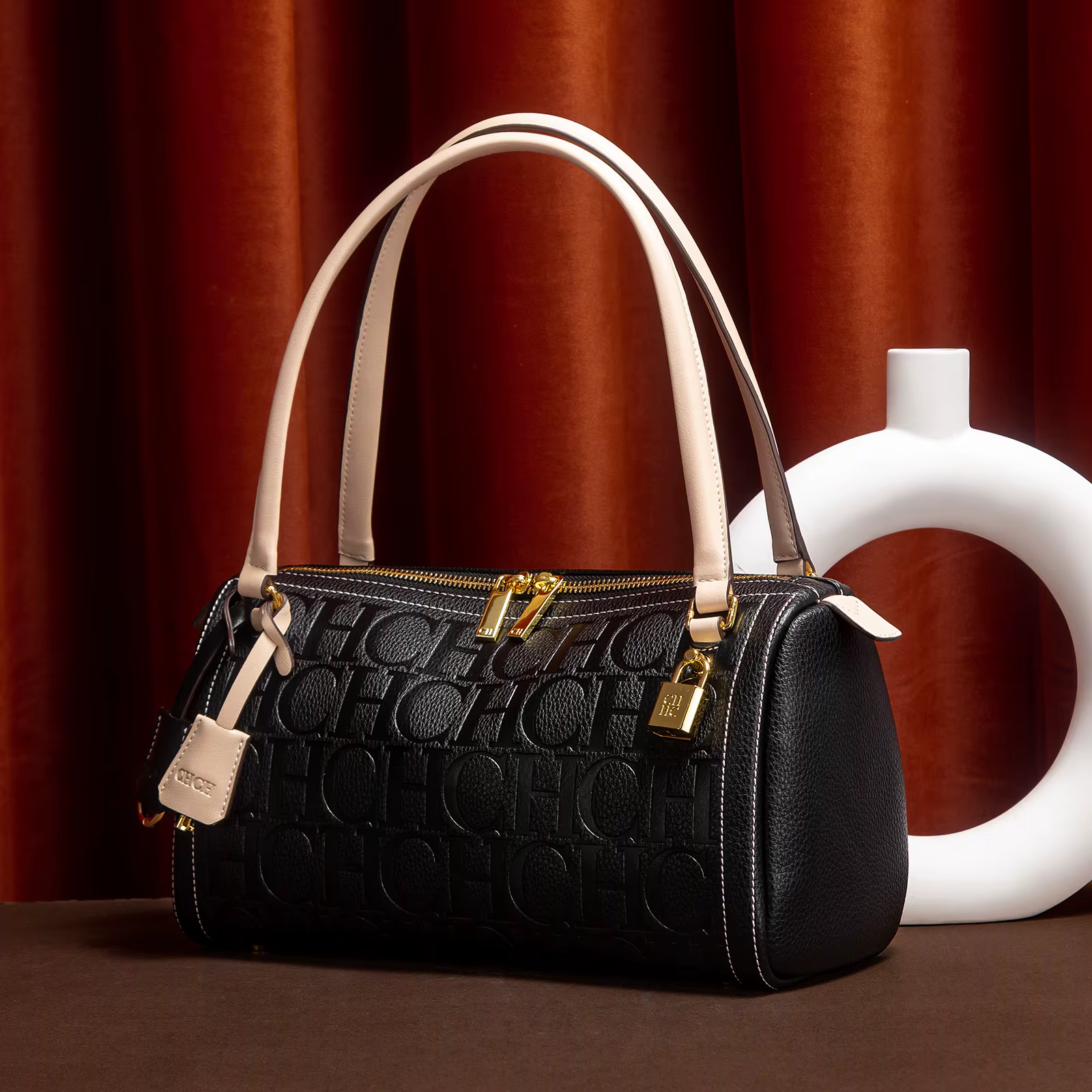 Sac Boston classique pour femmes, nouvelle Collection automne hiver 2025, sac à bandoulière Design a
