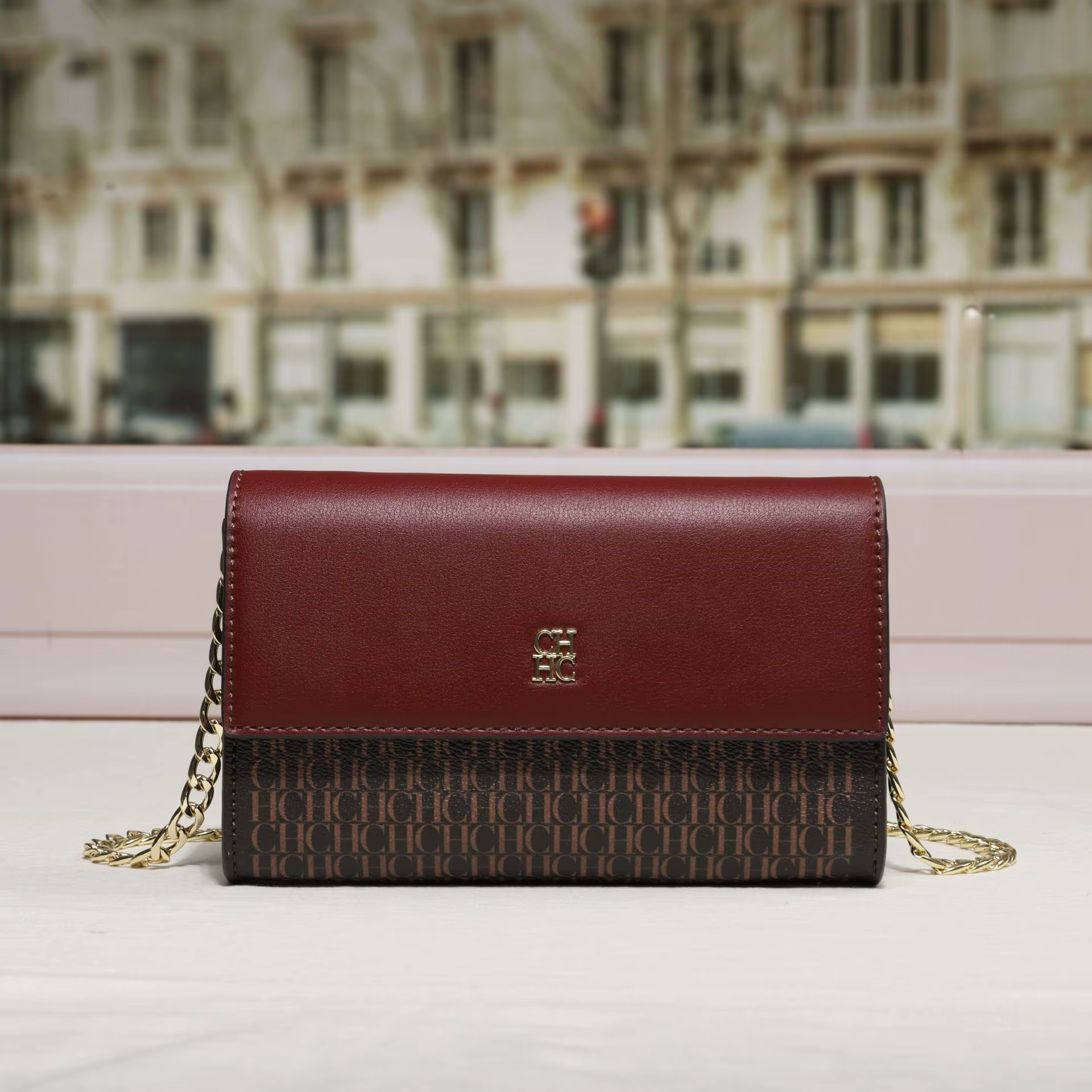 Sac à bandoulière pour femme CH Fashion avec imprimé lettres, essentiel pour le festival 2025, sac à