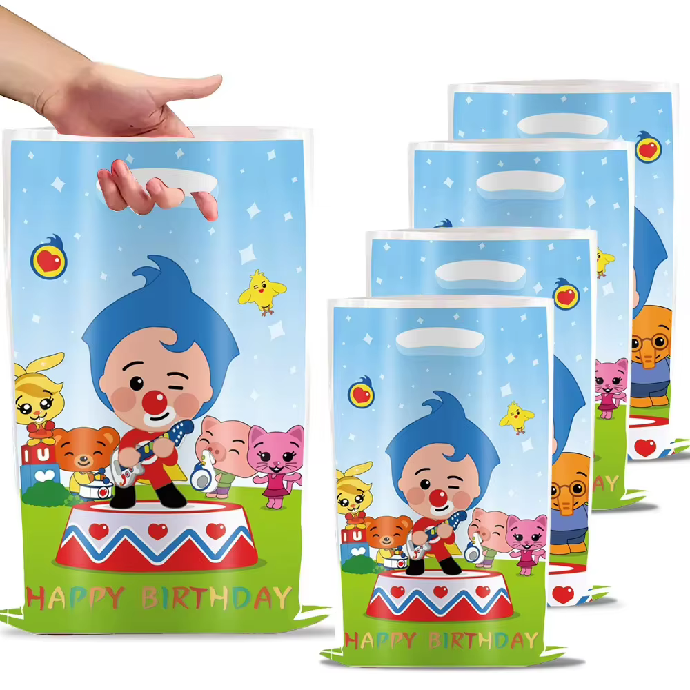 Sacs cadeaux Pli M, 10/20/30 pièces, fournitures de fête d'anniversaire pour enfants, sac de bonbons