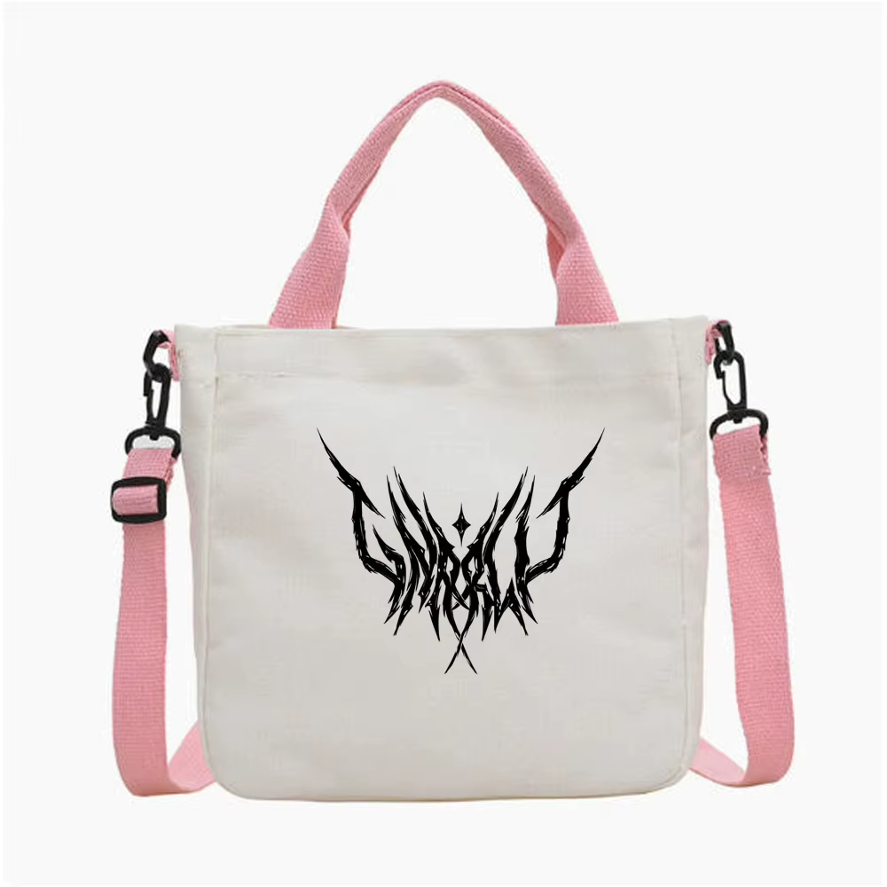 Sac cabas Katseye, sac fourre-tout, sac d'épicerie, toile Y2K, sacs en tissu pour femme