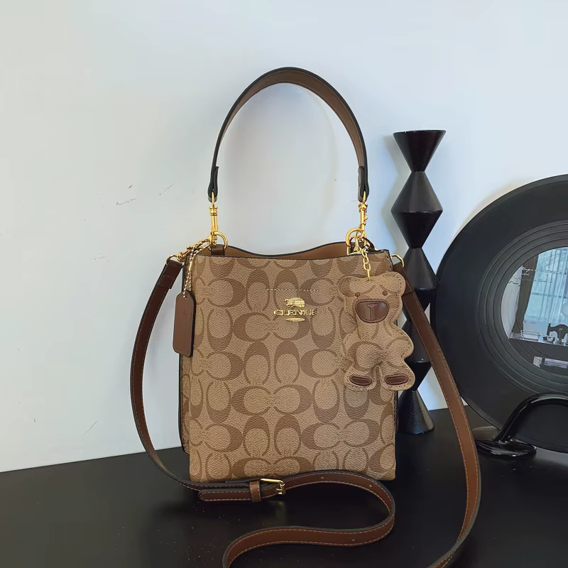 Sac à main élégant de luxe en forme de seau 2026, sac à bandoulière polyvalent pour toutes les occas