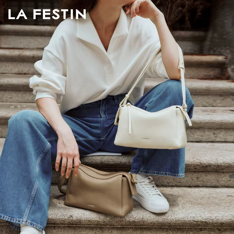 LA FESTIN-Sac à Main à Bandoulière pour Femme, Marque Originale, Nouvelle Collection 2024