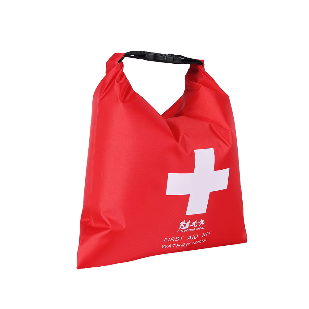 Trousse de premiers secours étanche 1,2 l, sac Portable, Kits d'urgence, étui uniquement pour campin