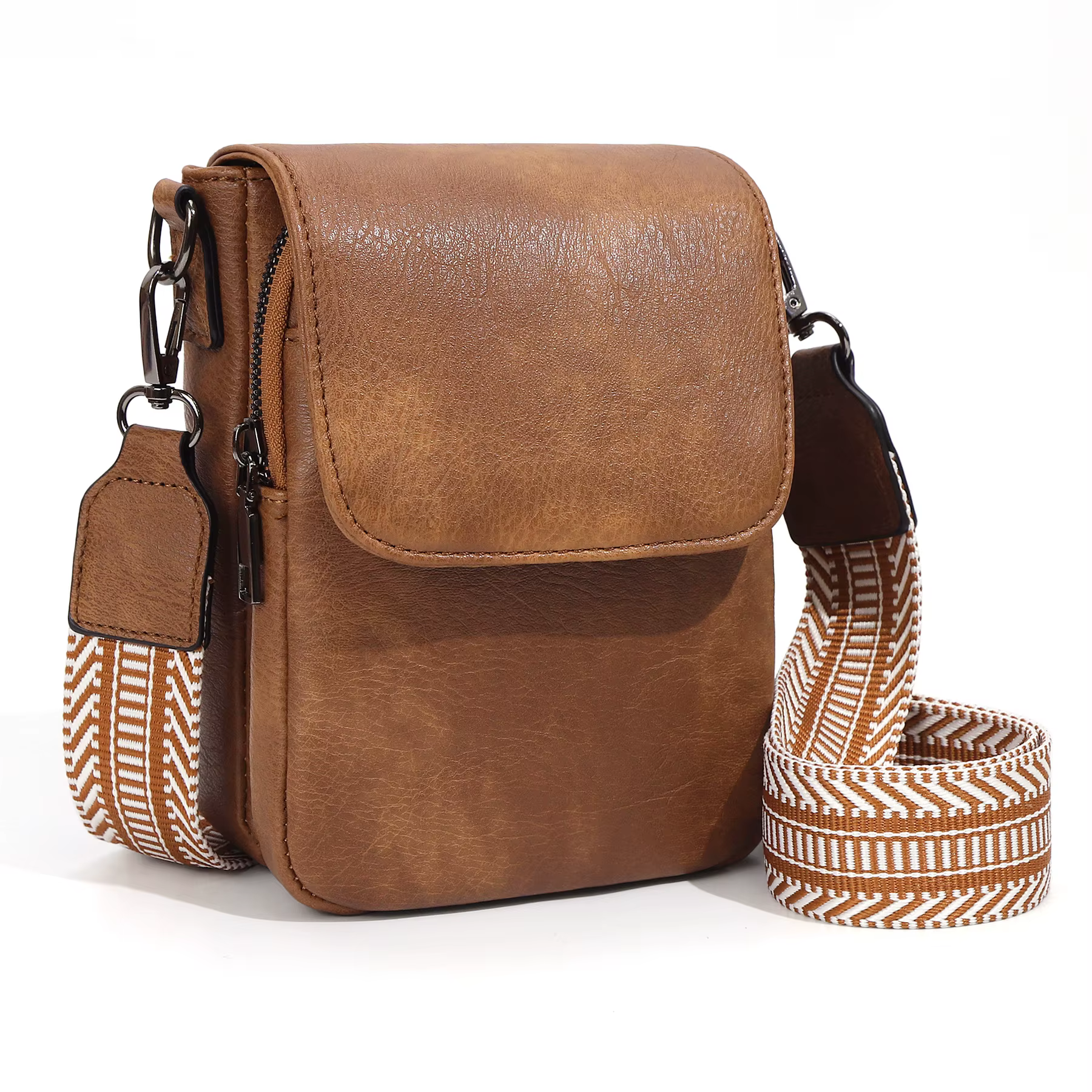 Mini sac à bandoulière pour femmes, sac de téléphone portable, multi-poches, fente pour cartes, sang