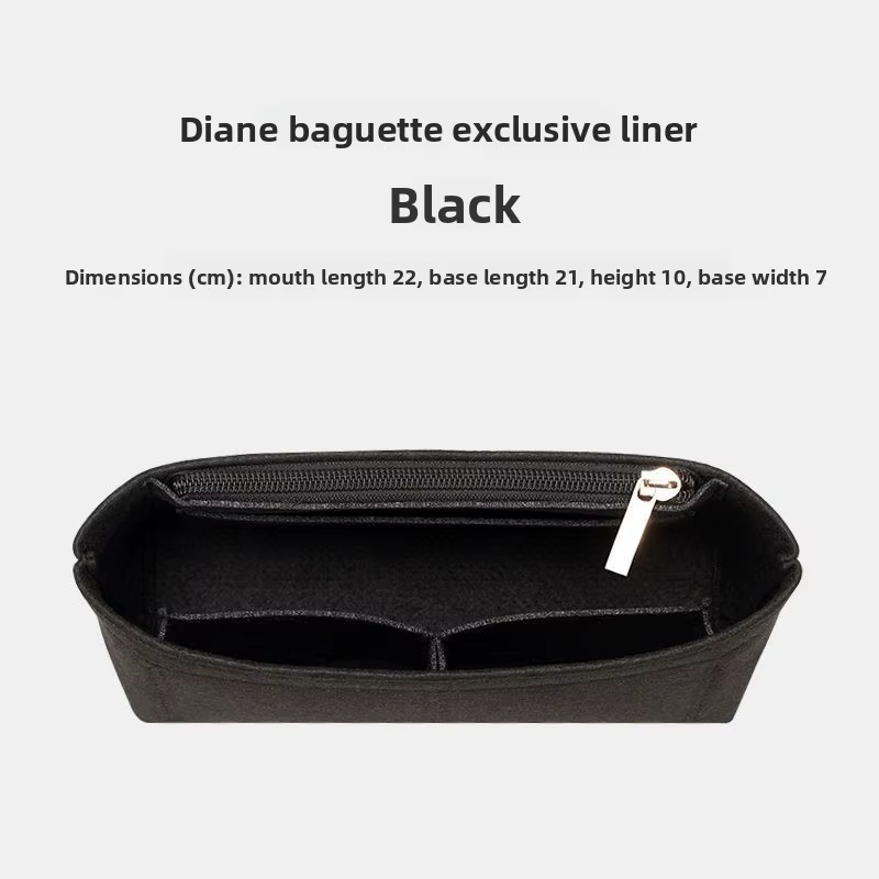 Sac à bandoulière pour femme en feutre, sac intérieur épaissi avec fermeture éclair latérale, organi