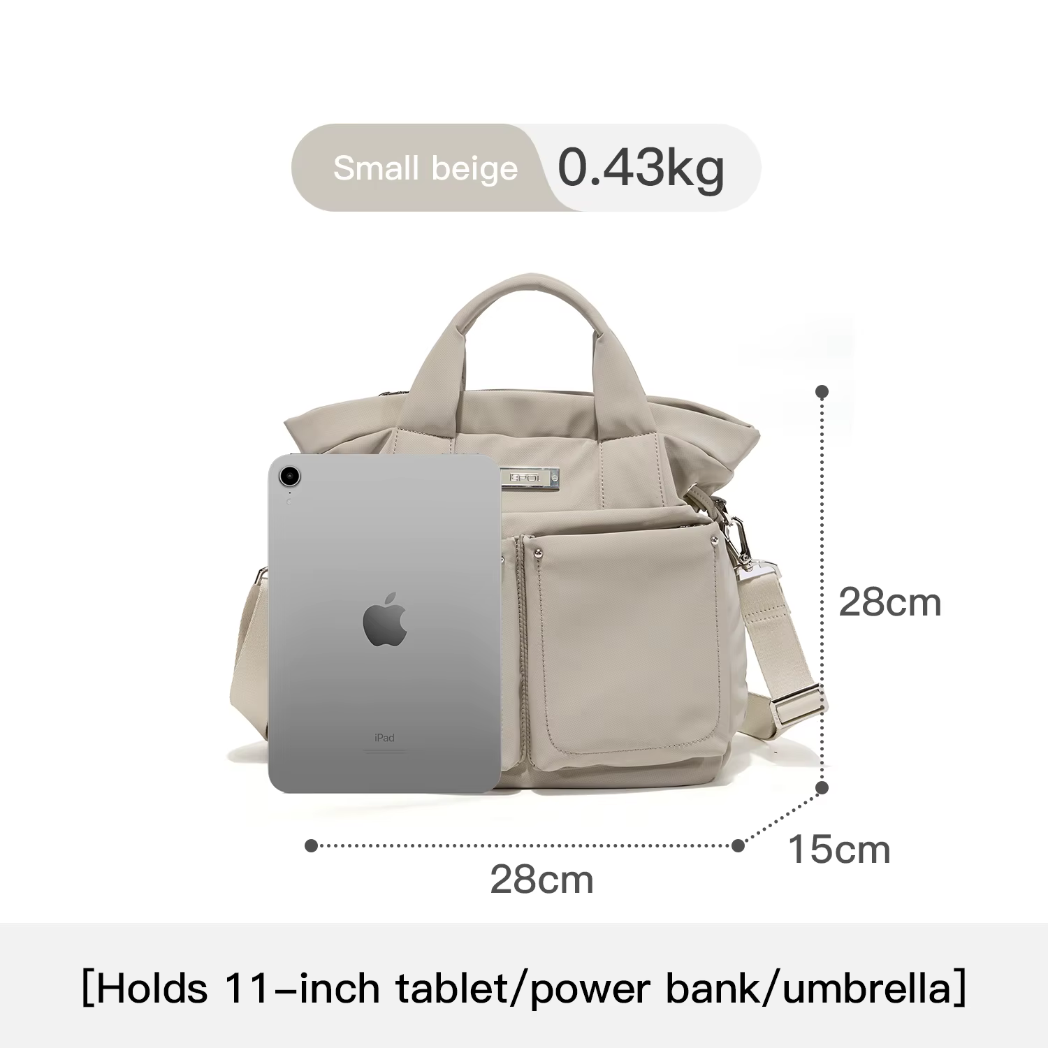 Sac fourre-tout EPOL 2026 – Sac à main de voyage tendance pour femme, décontracté, imperméable, gran