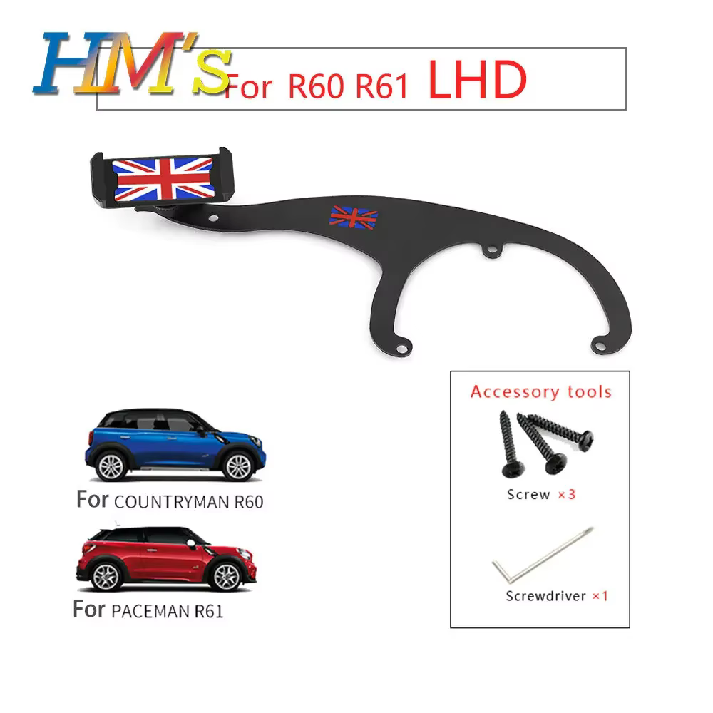 Support de téléphone pour MINI R55 R56 R57 R60 R61 Countryman Clubman, support de voiture pour MINI 