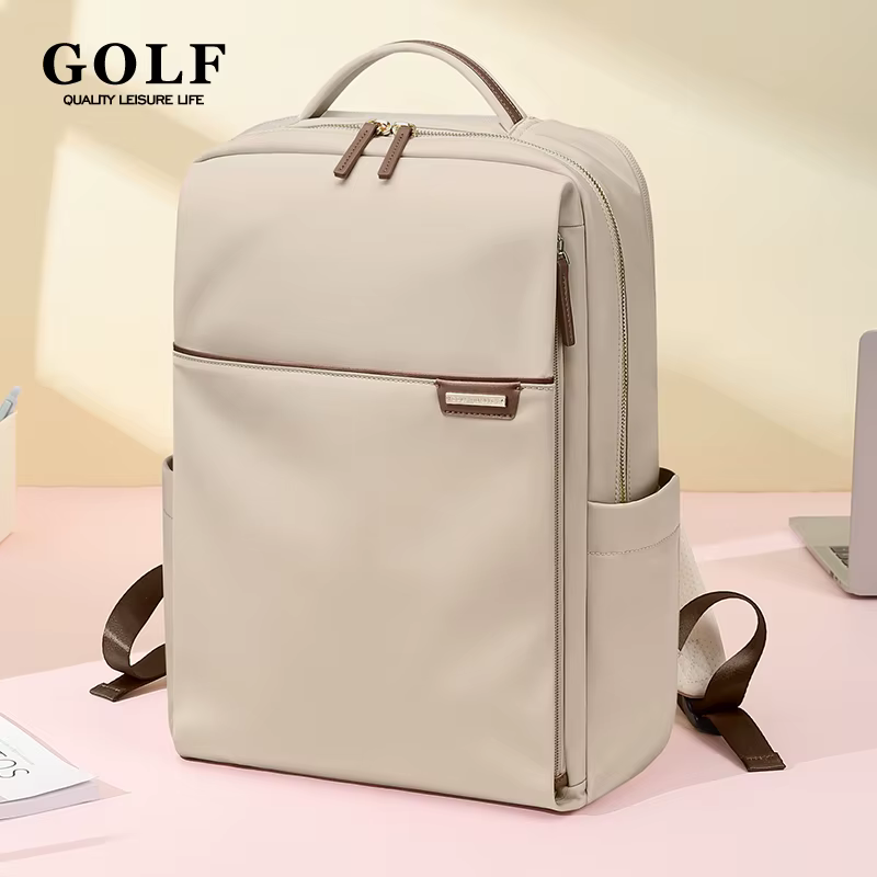 GOLF femme sac à dos travail 16 pouces jeunes femmes sacs à dos élégant esthétique ordinateur portab
