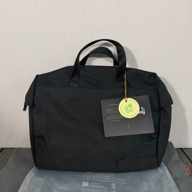 Sac de travail de luxe 14L, mallette d'affaires multifonctionnelle, sac messager portable à bandouli
