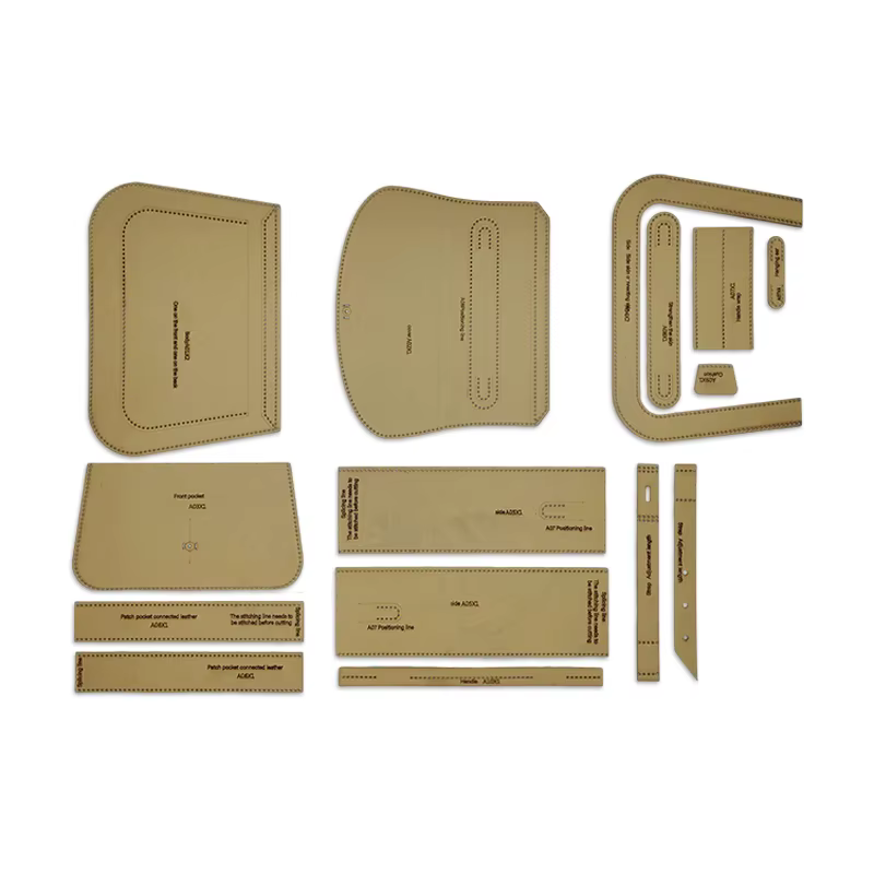 NUBECOM 15 pièces sac à main fait à la main faisant modèle en papier Kraft bricolage modèle de sac à