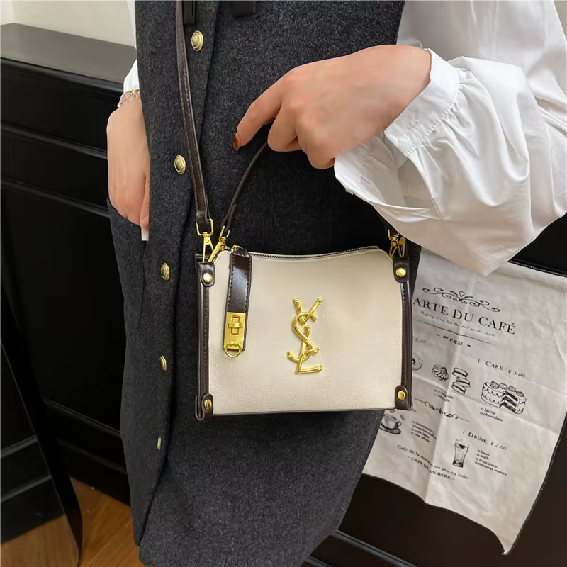 Nouveau Sac Bandoulière Carré Rétro Mini Style Coréen 2026, Sac à Main Texturé avec Poignée Supérieu