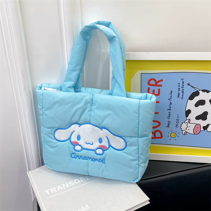 Sac en peluche mignon de dessin animé, sac à main bandoulière, sac en forme de poupée en peluche dou