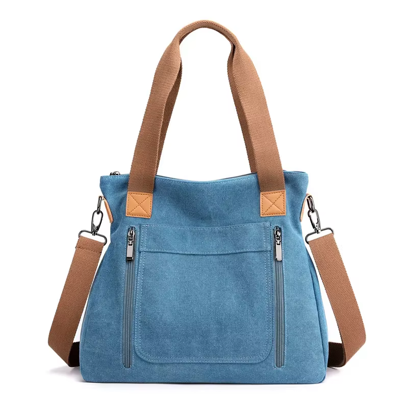Sac fourre-tout en toile fonctionnel pour femme, toutes les occasions, sacs à main pour femme