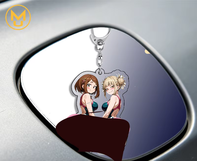 Porte-clés Toga Himiko Bikini Waifu, Pendentif Fille Anime Séduisante, Accessoires Sexy Uraraka Ocha
