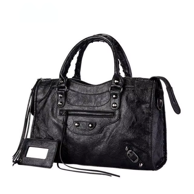 City Motorcycle Shoulder Bag Tote Bag for Women Luxury Designer 2025 Autumn and Winter handbag cross
