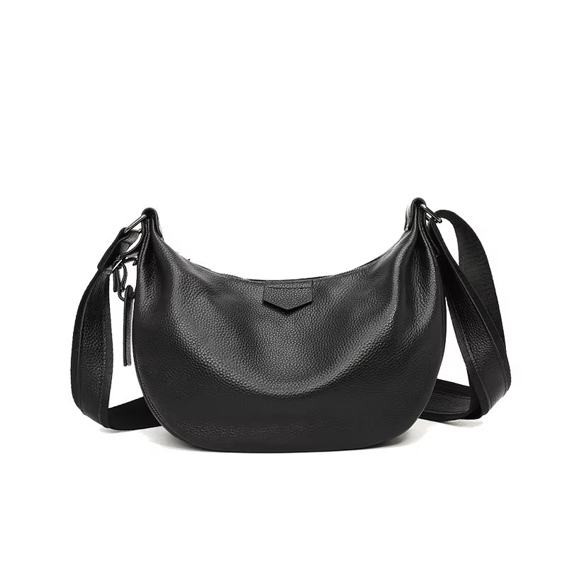 Sac en cuir de vache naturel pour femmes, sac à bandoulière rétro en cuir de vache pour dames, sac à