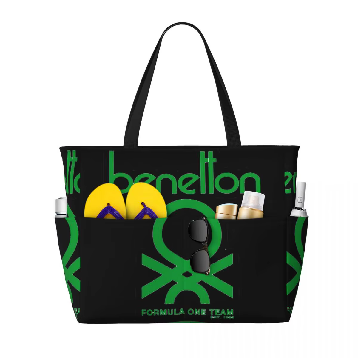 Benetton sac fourre-tout de plage Sport Gym Yoga Duffle grand sac fourre-tout femmes sac de voyage s
