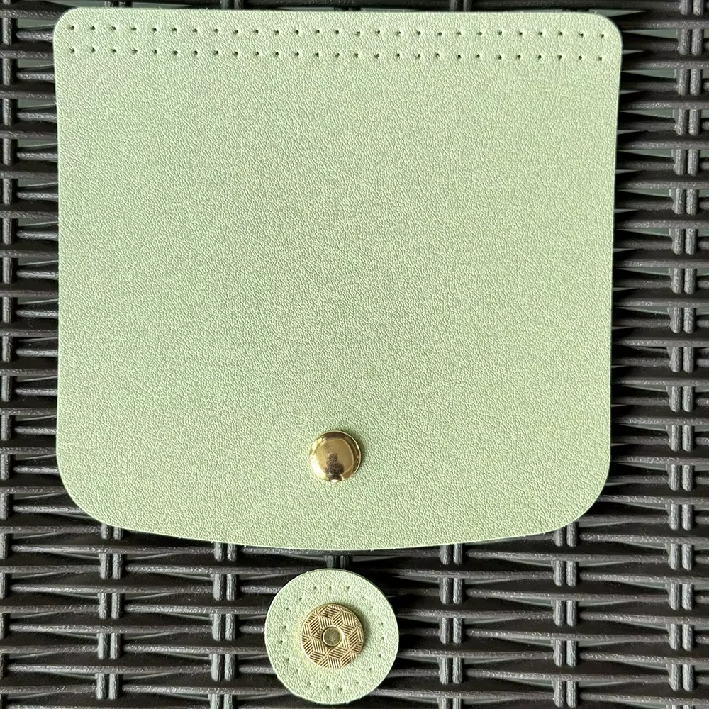 Pochette à rabat multicolore avec boucle, accessoires de couture DIY pour la fabrication de sacs fai