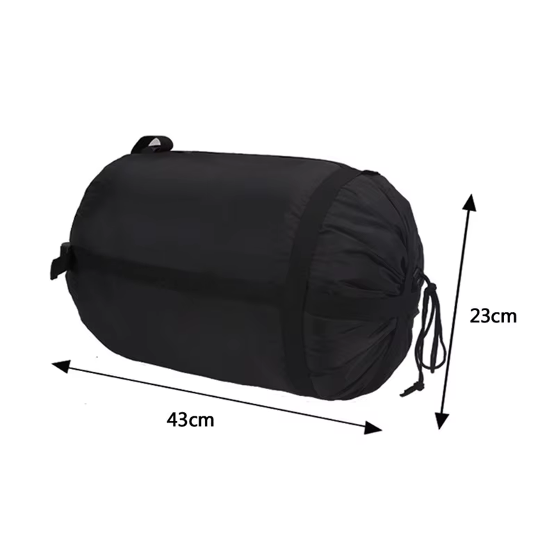 Sac de couchage de compression imperméable pour l'extérieur, housse de sport pratique, sac de rangem