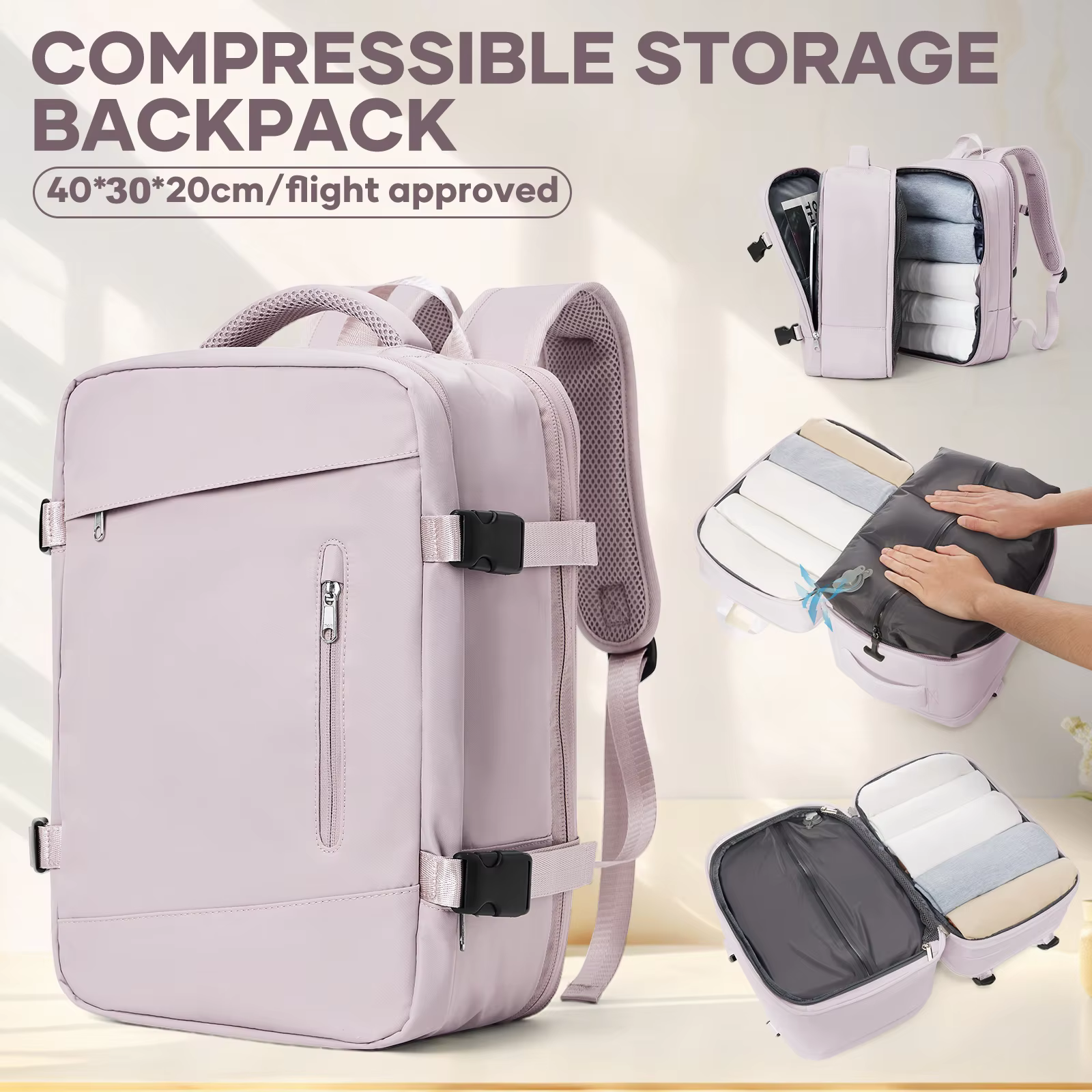 Wizzair 40x30x25 avion voyage sac à dos femmes sac à dos valise de voyage cabine sac hommes Laotop s