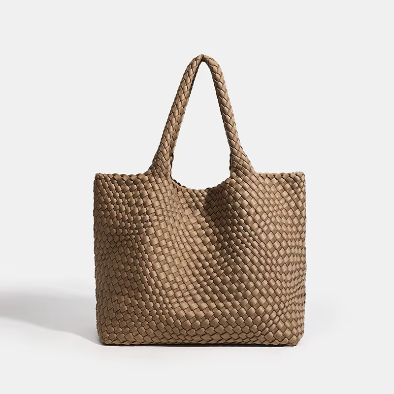 Sac pour femmes de grande capacité, sac à bandoulière en Nylon tissé à la main de qualité supérieure