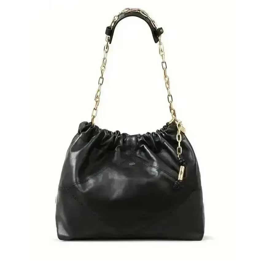 Sac à main de luxe, sac à bandoulière Ba&Sh pour femme, sac fourre-tout spacieux, sac seau décontrac
