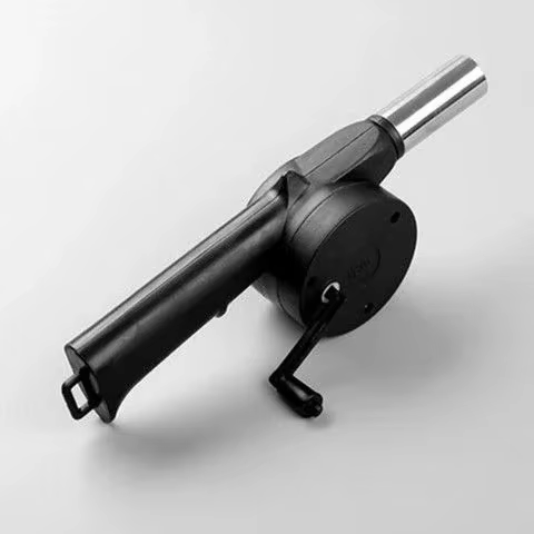 Souffleur manuel portable pour pique-nique, ventilateur à charbon de bois, petit souffleur, outil de