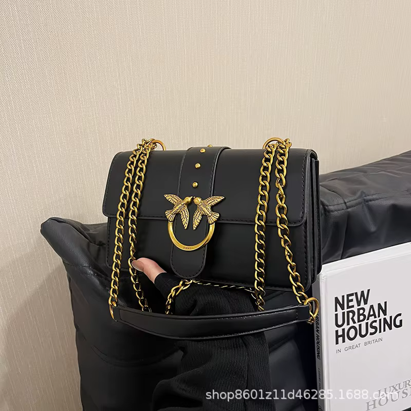 Sac Yanzi 2026 – Sac carré tendance et polyvalent, nouveau sac à bandoulière coréen avec chaîne