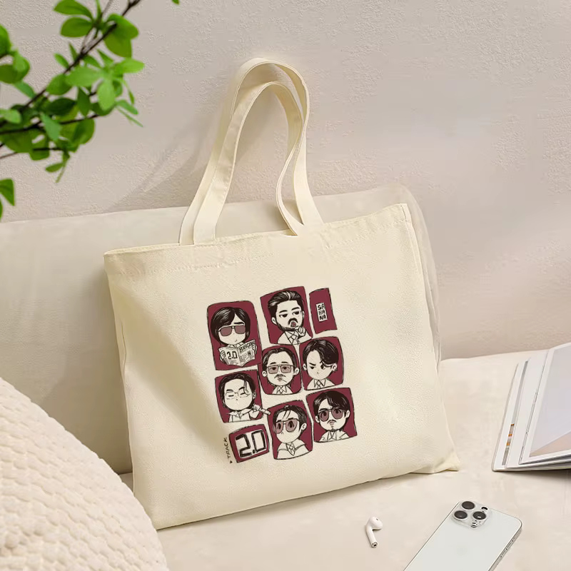Sac fourre-tout en toile Arirang World Tour 2026, sac à bandoulière esthétique, sacs fourre-tout art