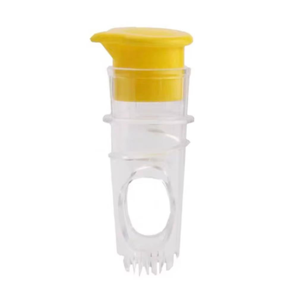 Mini presse-citron Portable, presse-fruits manuel facile à utiliser, presse-agrumes transparent