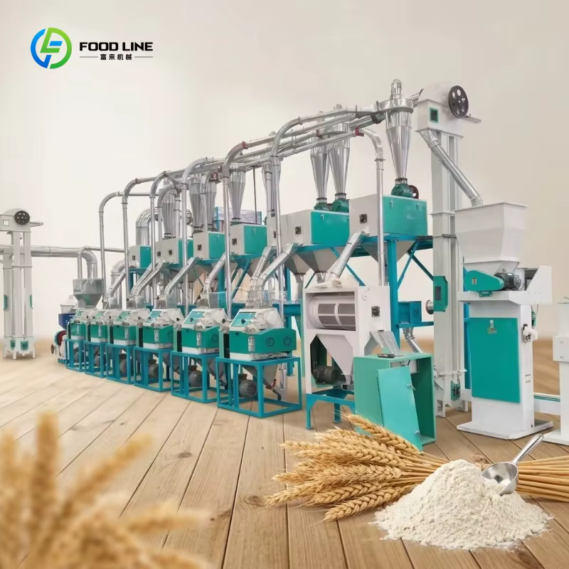 Machine à moudre le blé et le sarrasin à double usage, 20 tonnes par jour, équipement de petite usin