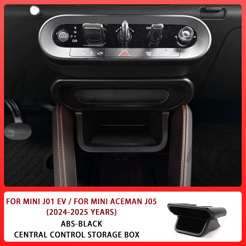 Boîte de rangement pour console centrale de voiture, pour Mini Cooper E SE J01 EV J05 Aceman 2024 20