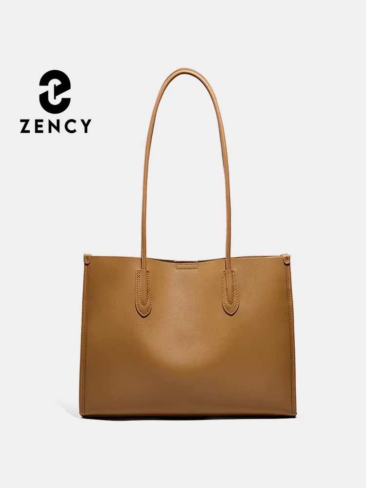 Nouveau Sac à Main Femme Kaki en Cuir Véritable, Sac à Bandoulière Grande Capacité, Sac Cabas pour D