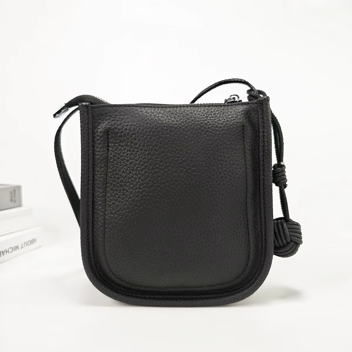 Sac seau en cuir véritable, petit sac populaire pour femmes, sac à téléphone tissé à la mode