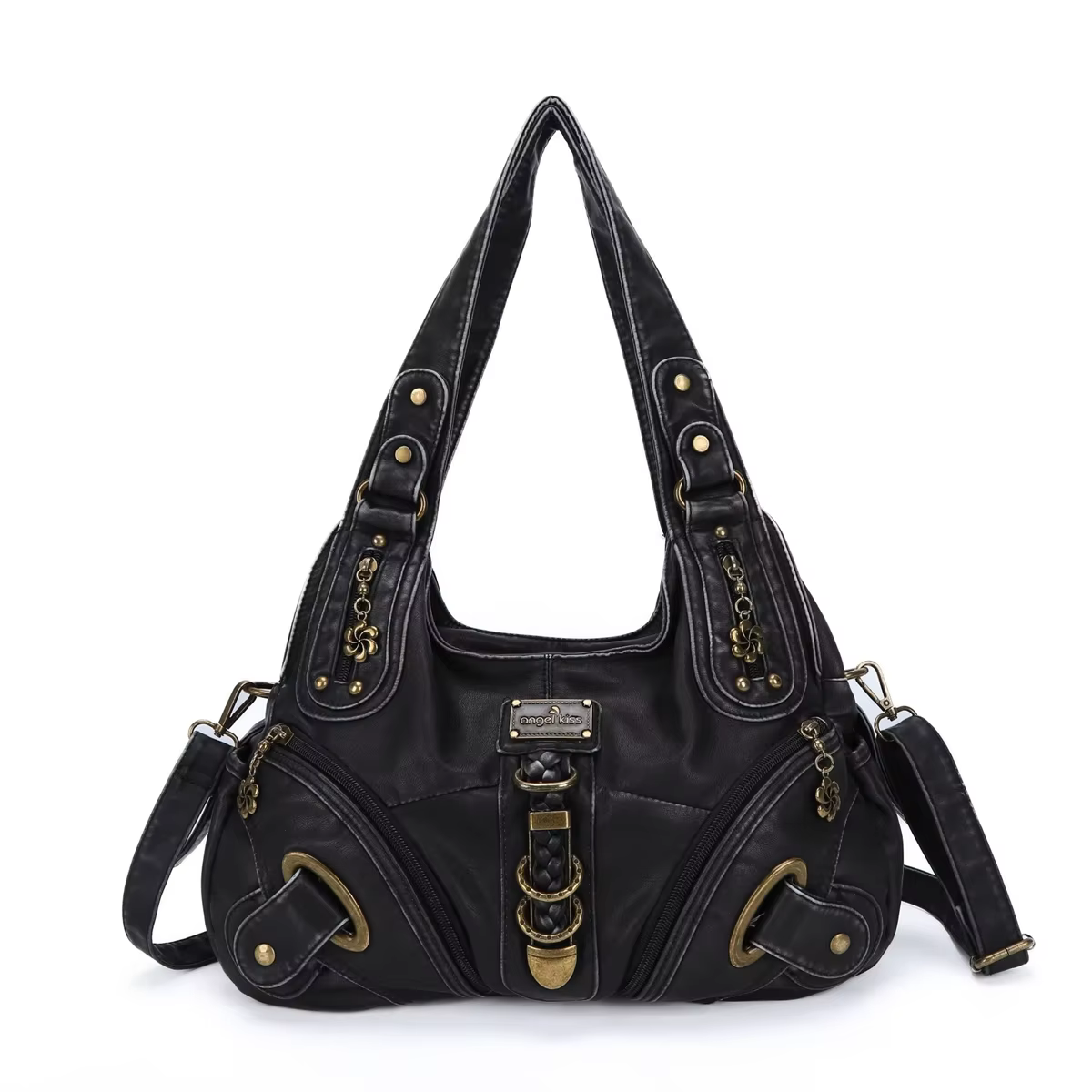 Sac à main Angel Kiss pour femme, sac à bandoulière tendance, grand sac fourre-tout, sac de shopping