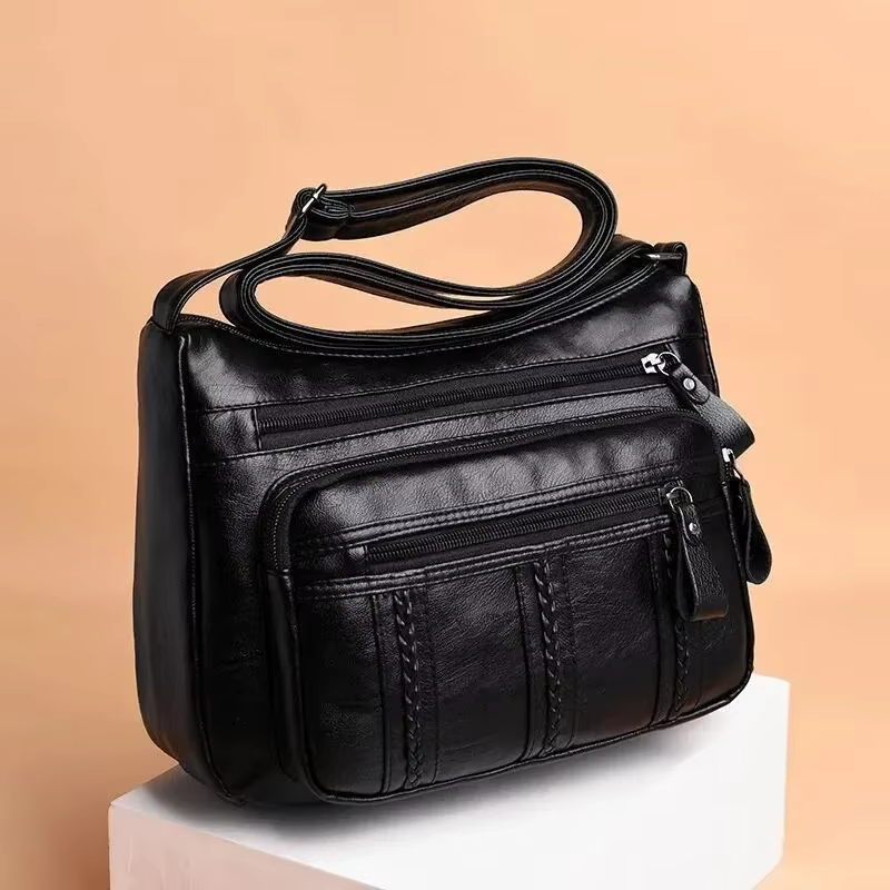 2025 nouveau sac pour femmes d'âge moyen de grande capacité multicouche léger sac pour mère sac à ba