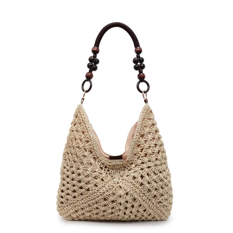 Sacs à bandoulière tissés en paille, couleur unie, à la mode, nouveau Design de Niche, décontracté, 