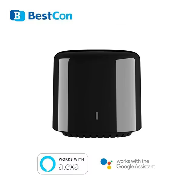 Télécommande universelle intelligente Broadlink Rm4c Mini WIFI IR BestCon pour climatiseur, télévise