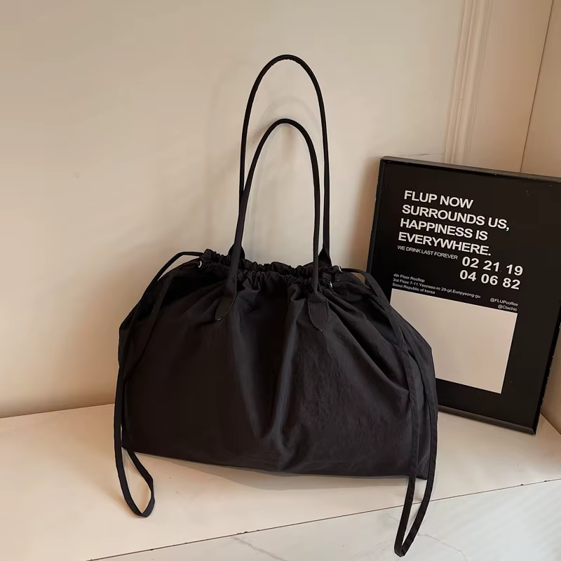 sac de cours sac fourre tout femme sac cabas luxe Grands sacs à bandoulière seau à cordon de serrage